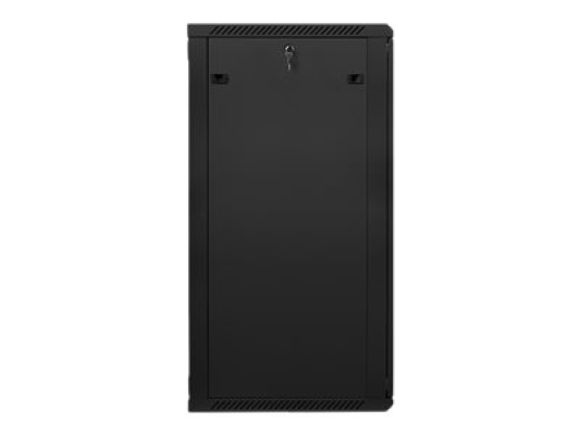 Lanberg | Rack cabinet 19" wall-mount 27U / 600x600 (flat pack) | WF01-6627-10B | Black