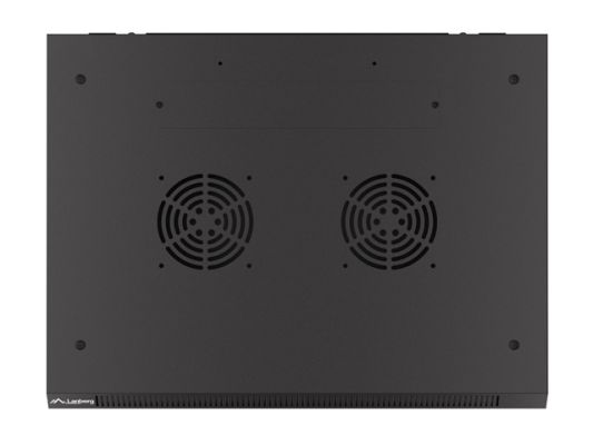 Lanberg | Rack cabinet 19" wall-mount 6U / 600x450 with perforated door (flat pack) | WF01-6406-23B | Black