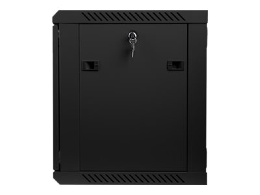 Lanberg | Rack cabinet 19" wall-mount 9U / 600x450 (flat pack) | WF01-6409-10B | Black