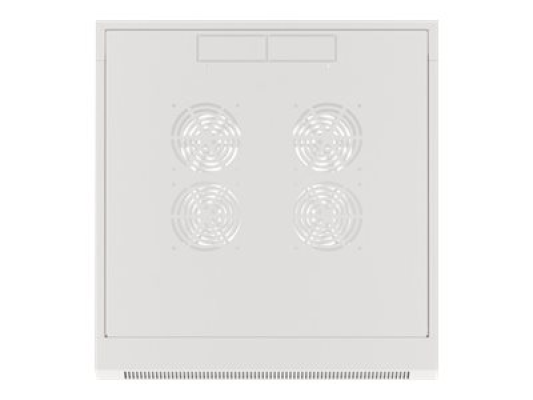 Lanberg | Rack cabinet 19" wall-mounted 4U 600 fast assembly (flat pack) | WFFA-5604-10S | Grey