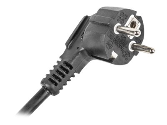 Lanberg Power Distribution Unit (PDU) 10" 1U 16A 2m 3x French Outlets | PDU-03E-0200-BK