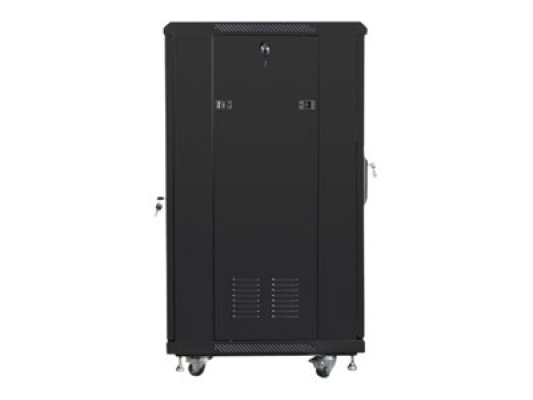 Lanberg | Rack cabinet 19" free-standing 22U / 600x600 (flat pack) | FF01-6622-12B | Black