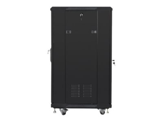 Lanberg | Rack cabinet 19" free-standing 22U / 600x600 (flat pack) | FF01-6622-12B | Black