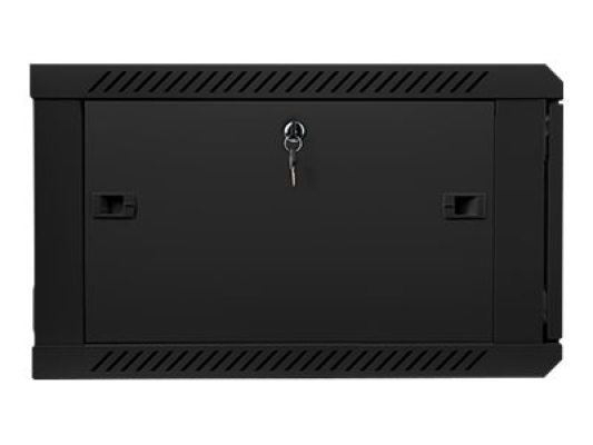 Lanberg | Rack cabinet 19" wall-mount 6U / 600x600 (flat pack) | WF01-6606-10B | Black