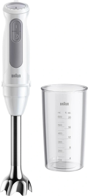 Braun | Hand Blender | MQ50001MWH | Hand Blender | 1000 W | Number of speeds 21 | White