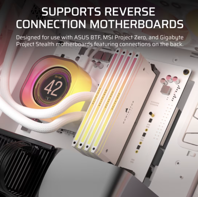 Corsair PC Case | iCUE LINK 5000T LX RGB | White | Mid-Tower | Power supply included No