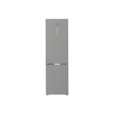 Whirlpool Refrigerator | WHK 26402 XP4E | Energy efficiency class E | Free standing | Combi | Height 203.5 cm | No Frost system | Fridge net capacity 249 L | Freezer net capacity 106 L | Display | 37 dB | Silver