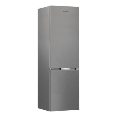 Whirlpool Refrigerator | WHK 25404 XP8E | Energy efficiency class A | Free standing | Combi | Height 203.5 cm | No Frost system | Freezer net capacity 106 L | 32 dB | Pearl Inox
