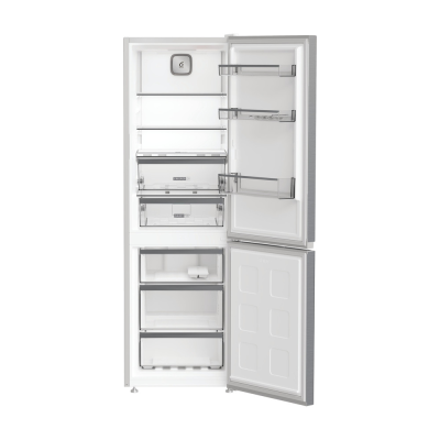 Whirlpool Refrigerator | WHK 26363 XP6E | Energy efficiency class C | Free standing | Combi | Height 186.5 cm | No Frost system | Fridge net capacity 210 L | Freezer net capacity 106 L | 35 dB | Pearl Inox