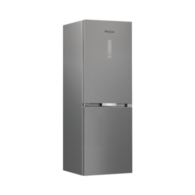Whirlpool Refrigerator | WHK 26364 XP7E | Energy efficiency class B | Free standing | Combi | Height 186.5 cm | No Frost system | Fridge net capacity 210 L | Freezer net capacity 106 L | 35 dB | Pearl Inox