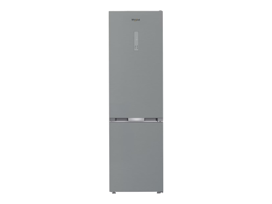 Whirlpool Refrigerator | WHK 26403 XP6E | Energy efficiency class C | Free standing | Combi | Height 203.5 cm | No Frost system | Fridge net capacity 249 L | Freezer net capacity 106 L | 35 dB | Pearl Inox