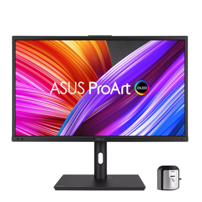 Asus | ProArt PA27DCE-K | 27 " | OLED | 16:9 | 60 Hz | 0.1 ms | 3840 x 2160 pixels | 350 cd / m² | HDMI ports quantity 3