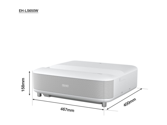 Epson | EH-LS650W | Full HD (1920x1080) | 3600 ANSI lumens | White