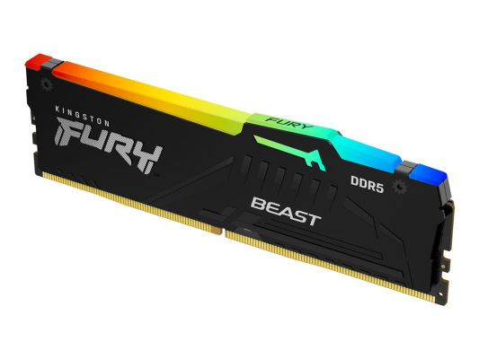 Kingston | Fury Beast | 32 GB | DDR5 | 6000 MHz | PC / server | Registered No | ECC Yes
