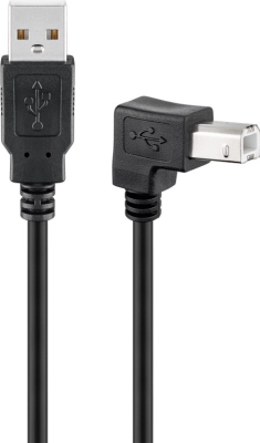 Goobay | USB 2.0 Hi-Speed Cable 90° | USB to USB
