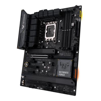 Asus | TUF GAMING Z790-PLUS WIFI | Processor family Intel | Processor socket LGA1700 | DDR5 | Supported hard disk drive interfaces SATA, M.2 | Number of SATA connectors 4