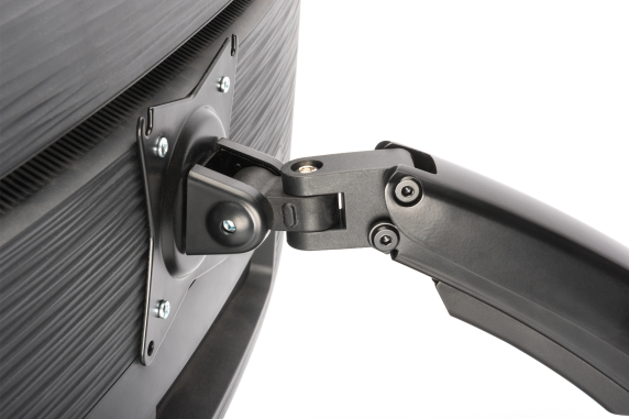 Digitus | Desk Mount | Universal LED / LCD Monitor Stand with Gas Spring | Tilt, swivel, height adjustment, rotate | Black