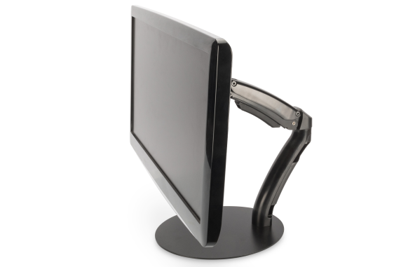 Digitus | Desk Mount | Universal LED / LCD Monitor Stand with Gas Spring | Tilt, swivel, height adjustment, rotate | Black