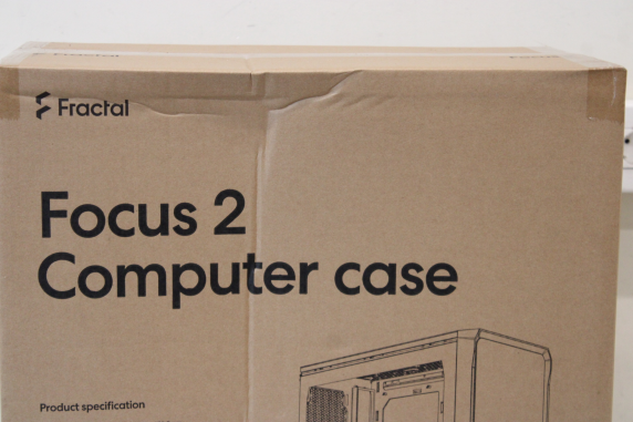 SALE OUT. Fractal Design | Focus 2 | Side window | RGB White TG Clear Tint | Midi Tower | DAMAGED PACKAGING | Power supply included No | ATX