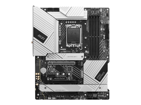 MSI | PRO Z790-A MAX WIFI | Processor family Intel | Processor socket LGA1700 | DDR5 UDIMM | Supported hard disk drive interfaces SATA, M.2 | Number of SATA connectors 6