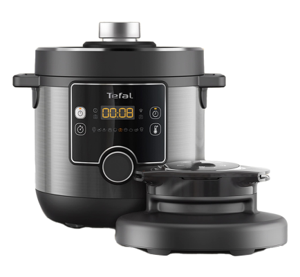 TEFAL | Turbo Cuisine and Fry Multifunction Pot | CY7788 | 1200 W | 7.6 L | Number of programs 15 | Black