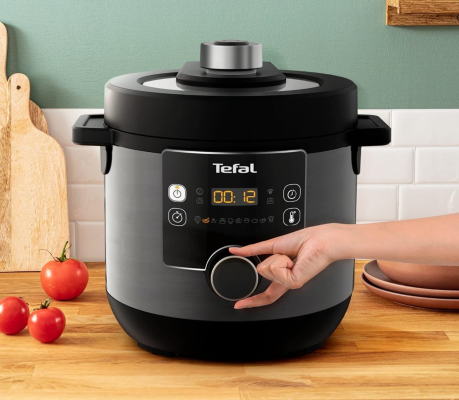 TEFAL | Turbo Cuisine and Fry Multifunction Pot | CY7788 | 1200 W | 7.6 L | Number of programs 15 | Black