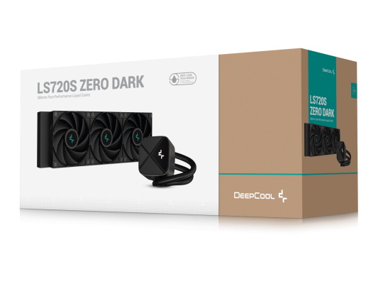 Deepcool | Digital Liquid CPU Cooler | LS720S ZERO DARK | Intel, AMD