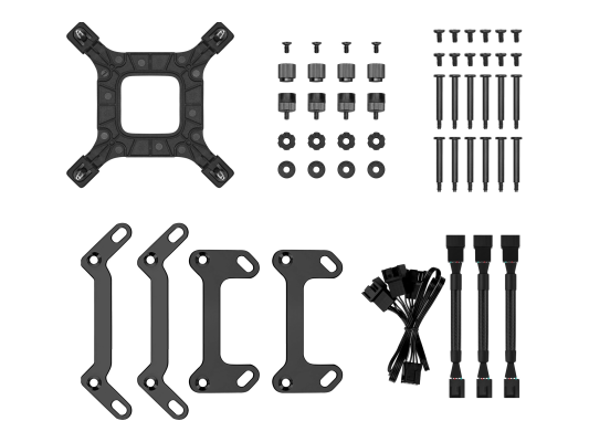 Deepcool | Digital Liquid CPU Cooler | LS720S ZERO DARK | Intel, AMD