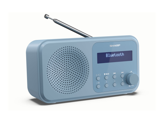Sharp | Tokyo Digital Radio | DR-P420(BL) | Bluetooth | Blue | Portable | Wireless connection