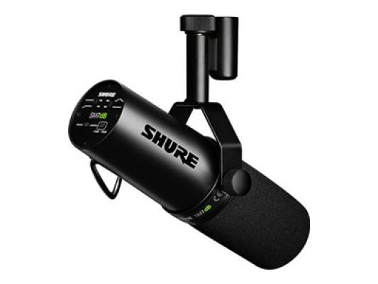 Shure | Dynamic Vocal Microphone With Built-in Preamp | SM7DB | Black