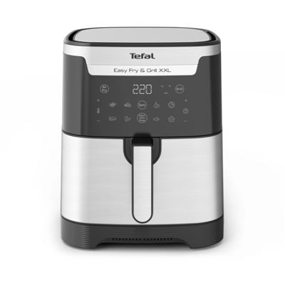 TEFAL Easy Fry and Grill XXL Fryer | EY801D | Power 1830 W | Capacity 6.5 L | Black / Stainless Steel