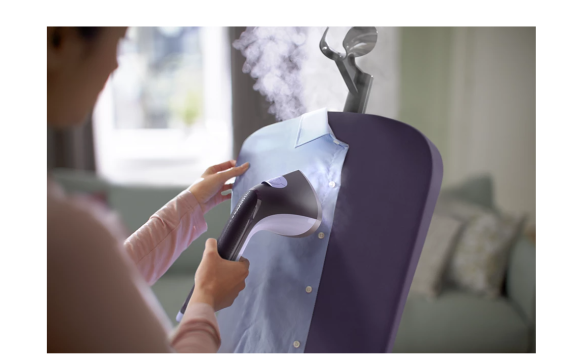 Philips | Stand Garment Steamer with XL StyleBoard | STE3180 / 30 | Stand Steamer | 2000 W | 2 L | 40 g / min | Purple