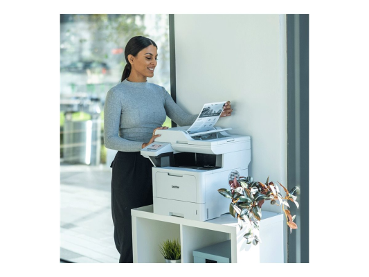 Brother Multifunction Printer | DCP-L5510DW | Laser | Mono | All-in-one | A4 | Wi-Fi | White