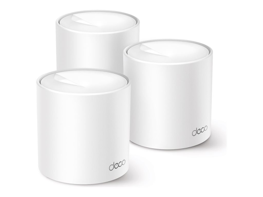 AX1500 Whole Home Mesh Wi-Fi 6 System | Deco X10 (3-pack) | 802.11ax | 10 / 100 / 1000 Mbit / s | Ethernet LAN (RJ-45) ports 1 | Mesh Support Yes | MU-MiMO Yes | No mobile broadband | Antenna type Internal
