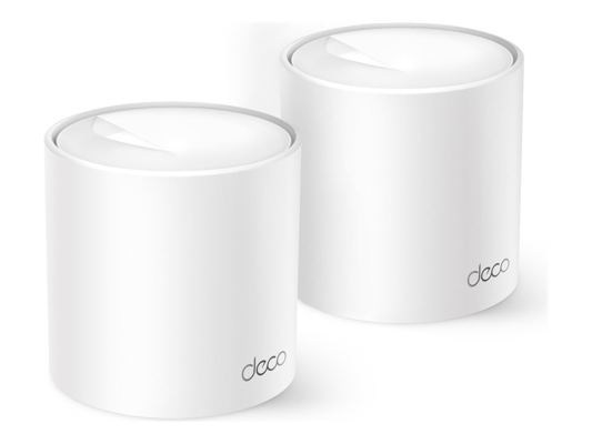 AX1500 Whole Home Mesh Wi-Fi 6 System | Deco X10 (2-pack) | 802.11ax | 10 / 100 / 1000 Mbit / s | Ethernet LAN (RJ-45) ports 1 | Mesh Support Yes | MU-MiMO Yes | No mobile broadband | Antenna type Internal