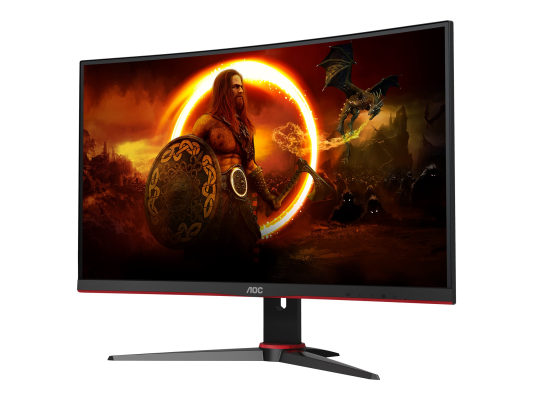 AOC | Monitor | C27G2E / BK | 27 " | VA | 16:9 | 165 Hz | 4 ms | 1920 x 1080 pixels | HDMI ports quantity 2 | Black