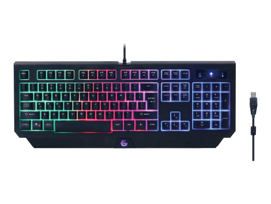 Gembird | 4-in-1 Backlight Gaming Kit "Phantom" | GGS-UMGL4-01 | Gaming Kit | Wired | US | USB