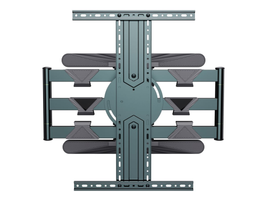 Gembird | Wall mount | WM-80STR-01 | Tilt, swivel, rotate | 40-80 " | Maximum weight (capacity) 50 kg | Black