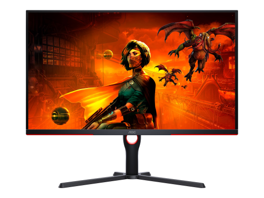 AOC | Monitor | U32G3X / BK | 31.5 " | IPS | 16:9 | 144 Hz | 1 ms | 3840 x 2160 pixels | 400 cd / m² | HDMI ports quantity 2 | Black