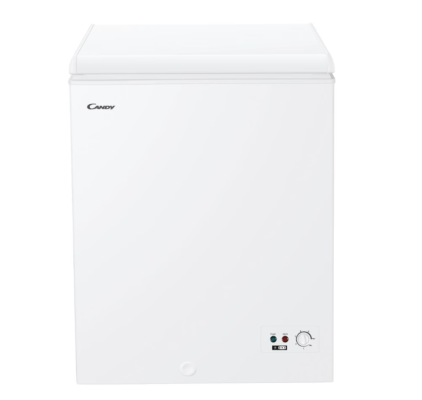 Candy | Freezer | CCHH 145E | Energy efficiency class E | Chest | Free standing | Height 84.5 cm | Total net capacity 137 L | White