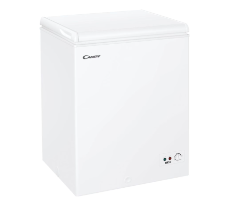Candy | Freezer | CCHH 145E | Energy efficiency class E | Chest | Free standing | Height 84.5 cm | Total net capacity 137 L | White