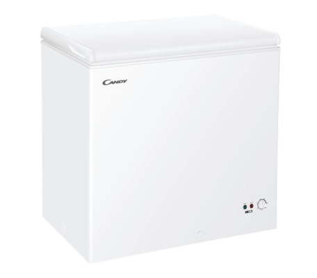 Candy | Freezer | CCHH 200E | Energy efficiency class E | Chest | Free standing | Height 84.5 cm | Total net capacity 196 L | White