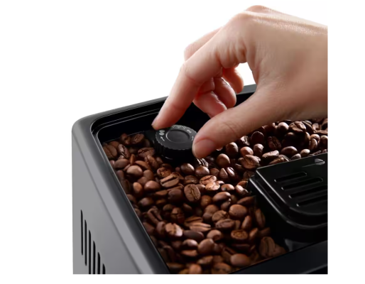 Delonghi | Coffee Maker | Dinamica Plus ECAM380.85.SB | Pump pressure 15 bar | Built-in milk frother | Automatic | 1450 W | Stainless Steel / Black