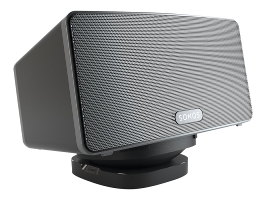 Vogels SOUND 4113 Table-top Speaker Stand for Sonos One & Play:1, Black | Vogels