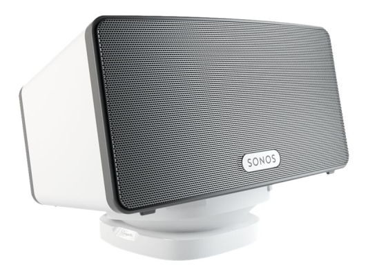 Vogels SOUND 4113 Table-top Speaker Stand for Sonos One & Play:1, White | Vogels