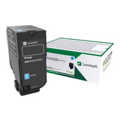 Lexmark CS725 Cyan Return Programme 12K Toner Cartridge | Lexmark 74C2HC0 | CS725 12K Toner Cartridge | Toner cartridge | Cyan