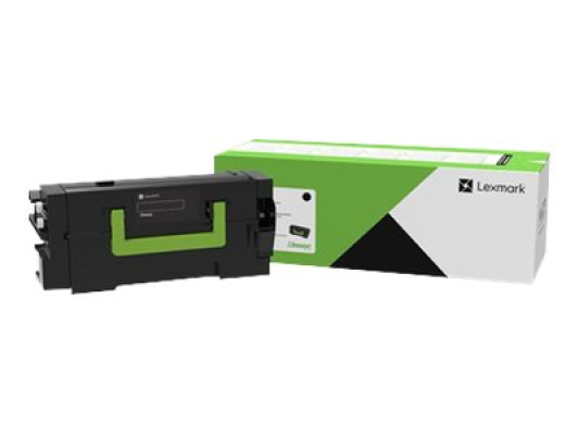 Lexmark 58D2X0E | Lexmark - Extra High Yield - black - original - toner cartridge - LCCP, LRP, Lexmark Corporate | Toner cartridge | Black