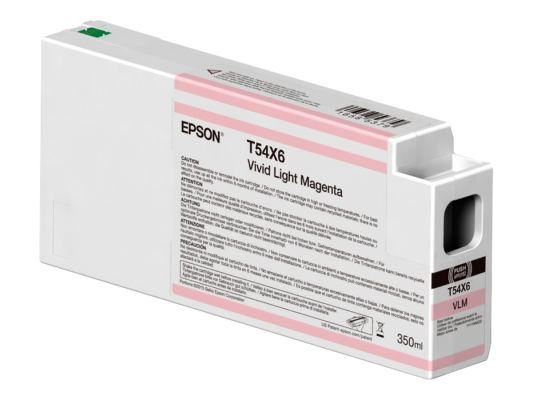 Epson Singlepack T54X60N UltraChrome HDX / HD, 350 ml | Ink Cartrige | Vivid Light Magenta