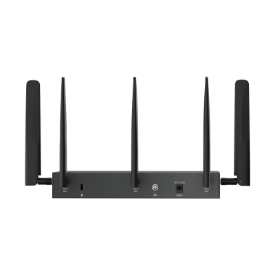 Omada 4G+ Cat6 AX3000 Gigabit VPN Router | ER706W-4G | 802.1q | 10 / 100 / 1000 Mbit / s | Mesh Support Yes | MU-MiMO Yes | Antenna type Detachable | 60 month(s)