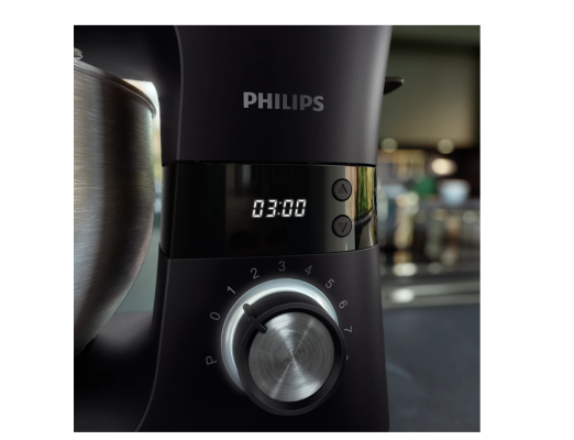 Philips Kitchen Machine with Mix | HR7962 / 21 7000 Series | 1000 W | Number of speeds 8 | Bowl capacity 5.5 L | Black